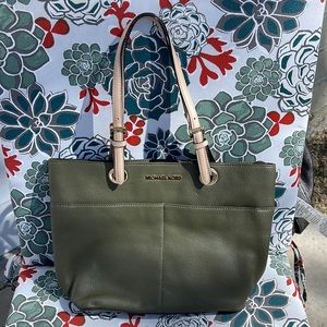 Brand new!!! Michael Kors **stunning olive green** shoulder bag. Never used!!